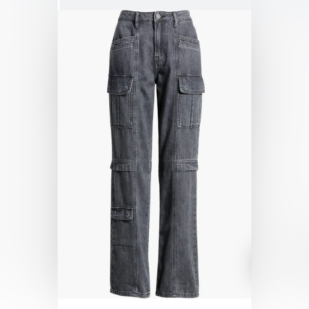 BNWT Hidden Tracey High Waist Straight Leg Cargo Jeans size  28